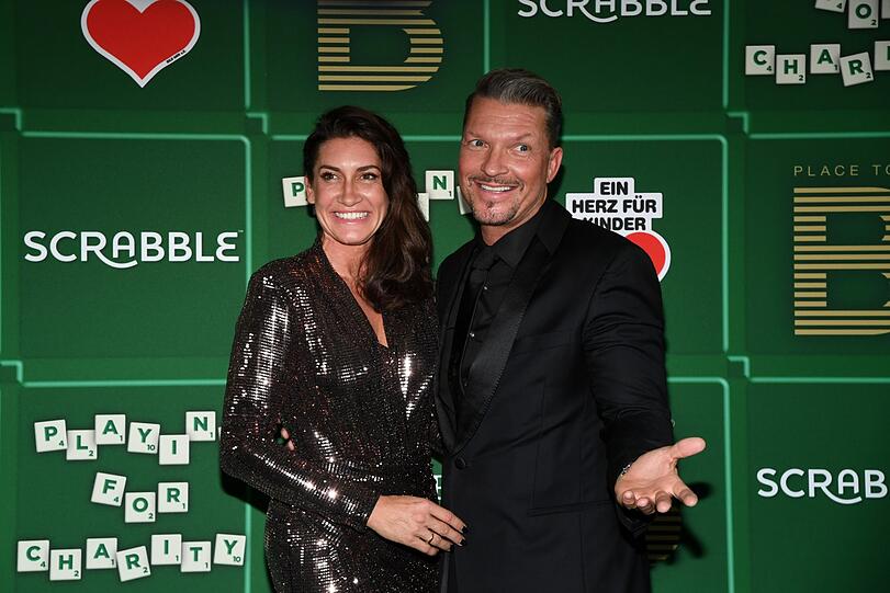 Hardy Krueger jr mit Frau Alice Roessler