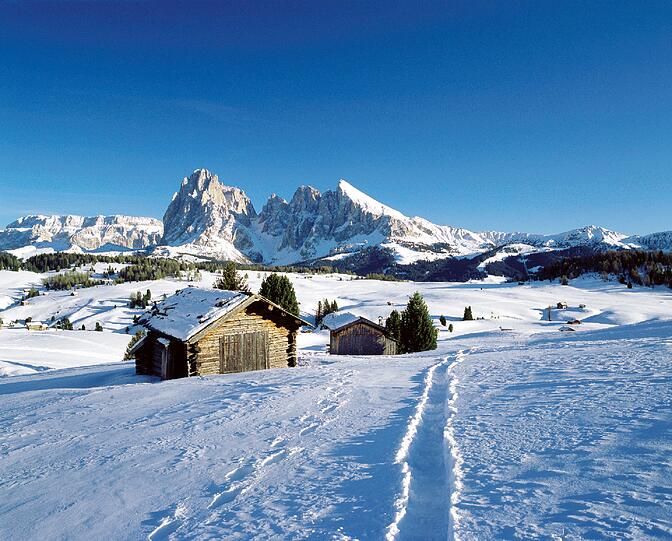 Das Skiparadies Seiser Alm ist ein Spaß für Groß und Klein