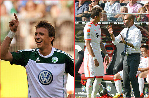 Mario Mandzukic kehrt laut Wolfsburg-Manager Klaus Allofs nicht zurück zu den "Wölfen".