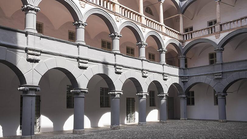 Renaissance-Innenhof der Alten Münze.
