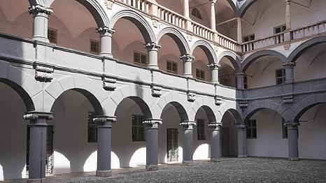 Renaissance-Innenhof der Alten Münze.