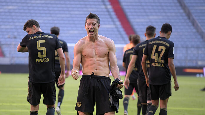 Mit 41 Treffern bester Torjäger Europas: Robert Lewandowski