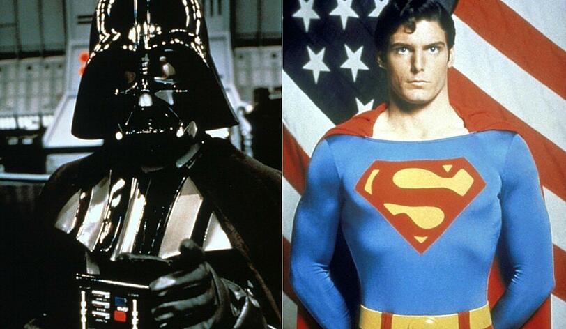 Darth Vader hilft Superman, stärker zu werden. Klingt wie eine neue Filmidee, ist aber tatsächlich so passiert.