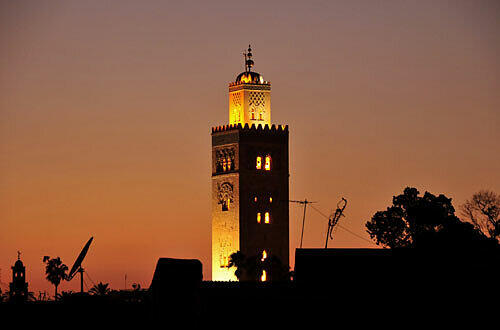 Koutoubiya-Moschee, Foto: F. von Poser
