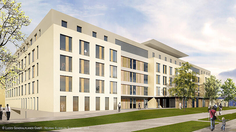 Visualisierungen: So soll der Medizincampus Schwabing aussehen.