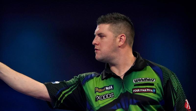 Mit Daryl Gurney sind bereits sechs Spieler der Top 10 der Weltrangliste ausgeschieden. Mit Daryl Gurney sind bereits sechs Spieler der Top 10 der Weltrangliste ausgeschieden.
