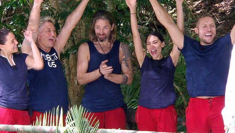 Die Halbfinalisten mussten in die "Creek der Sterne"-Pr&uuml;fung.