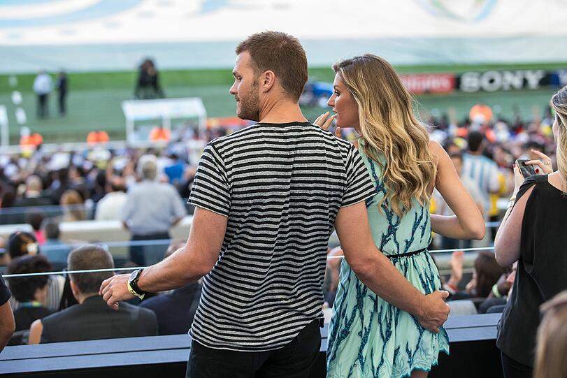 Gisele Bündchen mit Ehemann Tom Brady