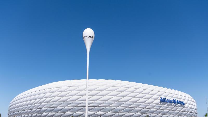 Vier Spiele der Fußball-EM werden in der Münchner Allianz Arena ausgetragen.