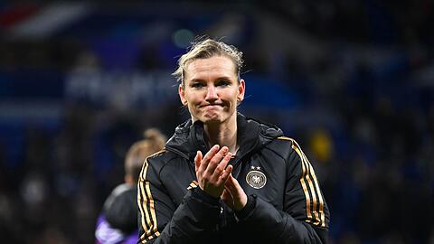 Hat ihre Mannschaft vor dem wichtigen Spiel gegen die Niederlande in die Pflicht genommen: DFB-Spielführerin Alexandra Popp.