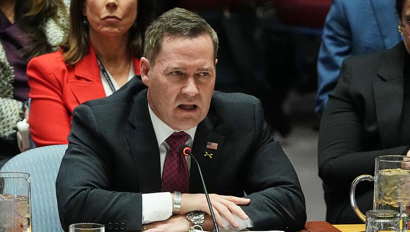 Der UN-Botschafter der USA, Michael Waltz, spricht im UN-Sicherheitsrat. (Archivfoto)