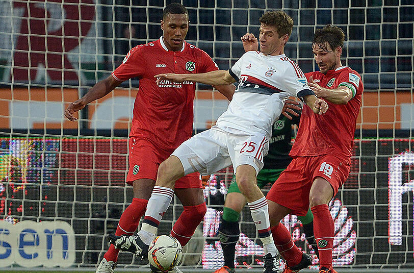 Am letzten Bundesliga-Spieltag der Saison 2015/16 trifft der FC Bayern auf den derzeit Tabellenletzten Hannover 96.