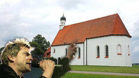 Heute ist in der St. Willibald-Kirche in Jesenwang nicht mehr so viel los wie bei Campinos Besuch vor 30 Jahren.