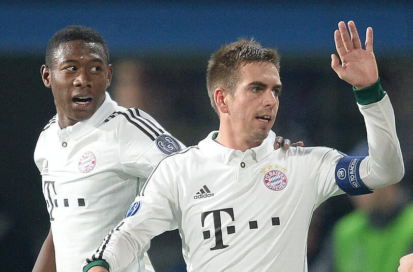 David Alaba hält Philipp Lahm für den besten Linksverteidiger der Welt.