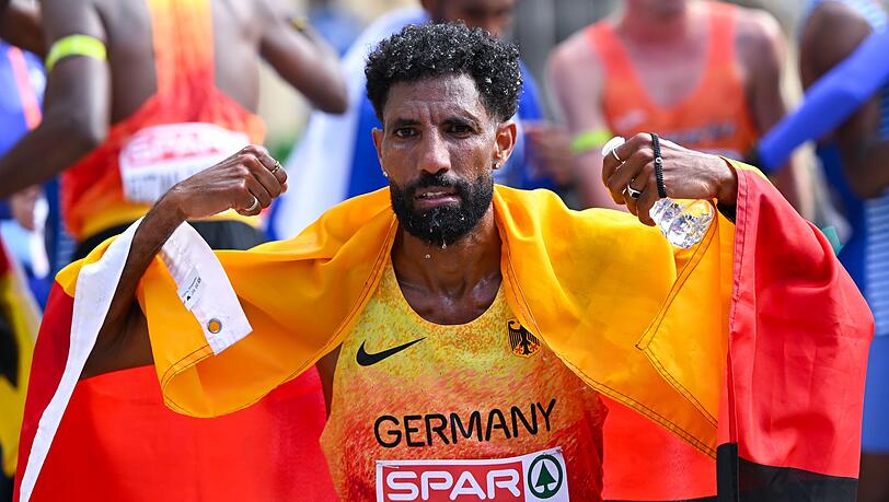 Amanal Petros gewann EM-Gold im Marathon.