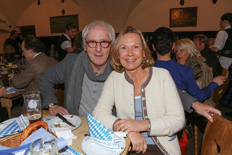 Günther Maria Halmer und Sybille Beckenbauer.