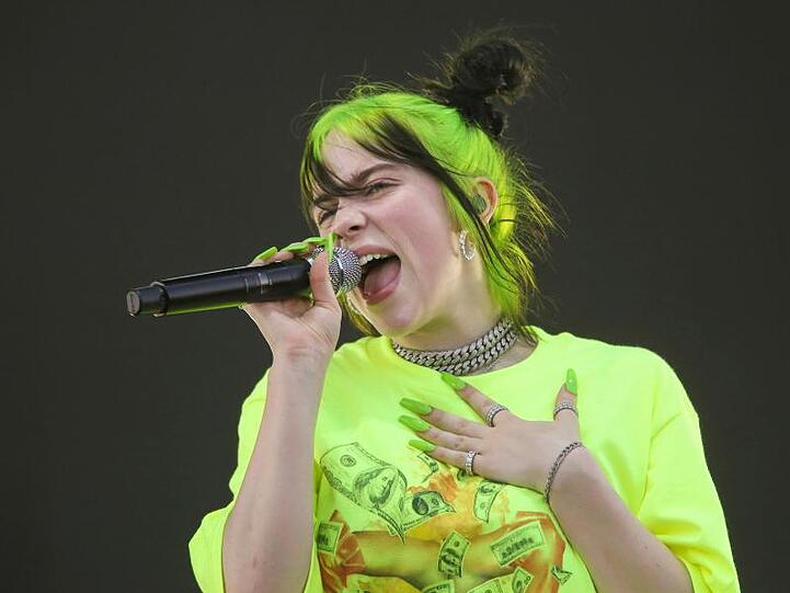 Billie Eilish ist in allen vier Top-Kategorien nominiert.