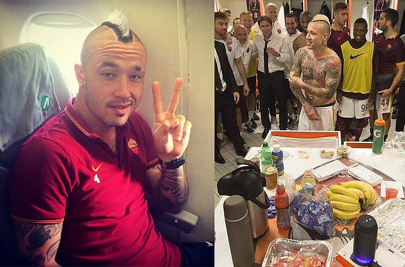 Der belgische Fußball-Nationalspieler Radja Nainggolan.