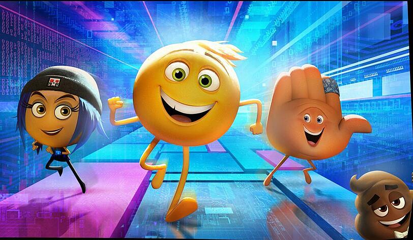 "Emoji - Der Film" war im August 2017 in den deutschen Kinos zu sehen.