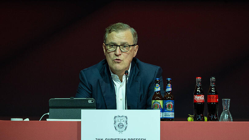 Präsentierte die Zahlen: CEO Jan-Christian Dreesen. Präsentierte die Zahlen: CEO Jan-Christian Dreesen.