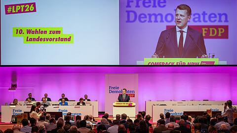 Henning H&ouml;ne bekommt vom Parteitag R&uuml;ckenwind f&uuml;r seine Kandidatur um den Bundesvorsitz.