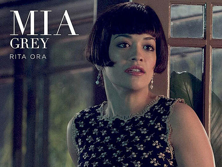 Kam nicht gut an: Rita Ora in ihrem ursprünglichen Film-Look
