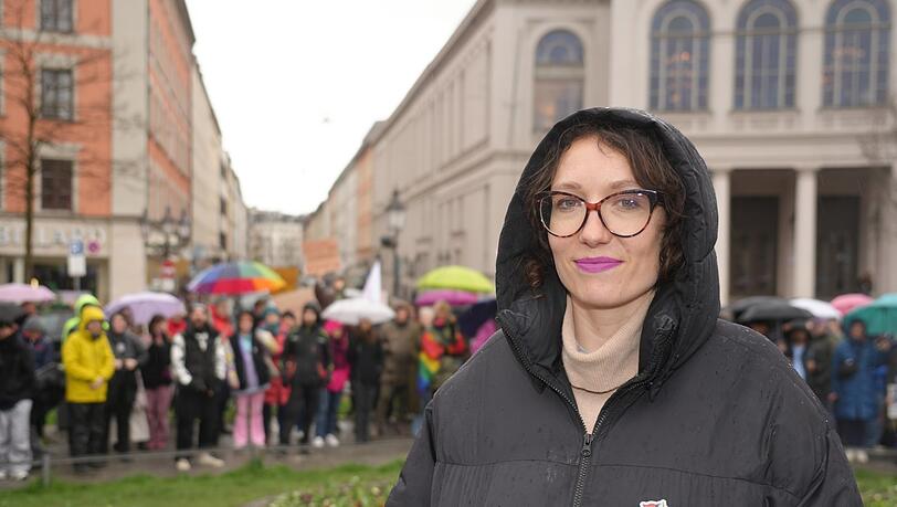 Sophie Boner hat die Demo mitorganisiert. Sophie Boner hat die Demo mitorganisiert.