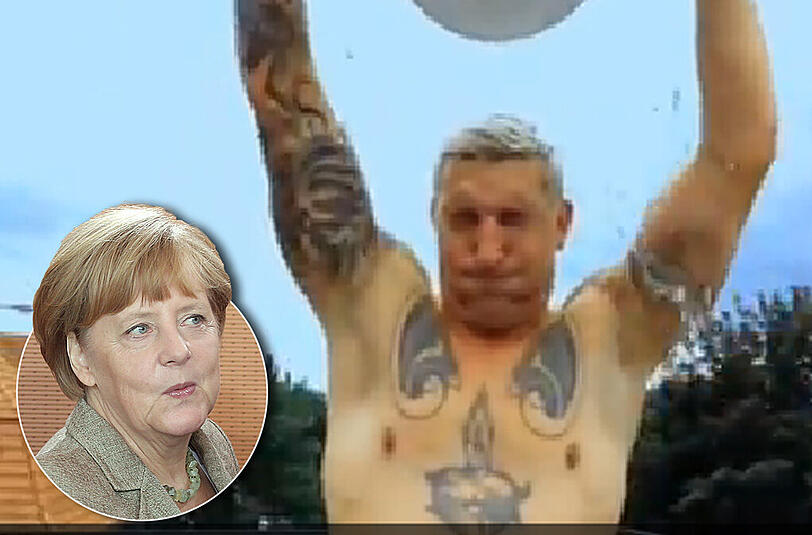 Ex-Handballer Stefan Kretzschmar hat kalt geduscht - und würde gerne auch Angela Merkel nass sehen.