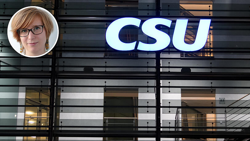 "Selbst schuld": AZ-Vize-Lokalchefin Sophie Anfang kommentiert den Frauenmangel in der CSU. "Selbst schuld": AZ-Vize-Lokalchefin Sophie Anfang kommentiert den Frauenmangel in der CSU.