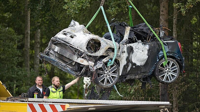 Am Unfallort waren Rettungskräfte aus Seeon, Rabenden und Seebruck im Einsatz.