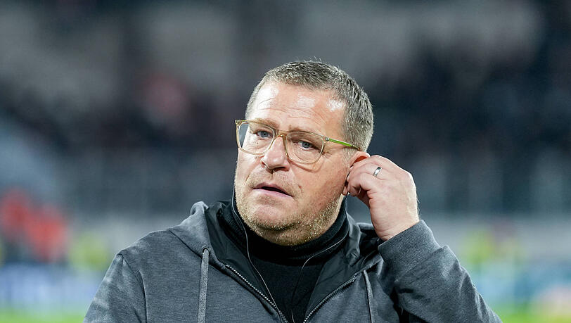 Verkündete, dass Coach Vincent Kompany das Krankenhaus verlassen durfte: Sportvorstand Max Eberl. Verkündete, dass Coach Vincent Kompany das Krankenhaus verlassen durfte: Sportvorstand Max Eberl.