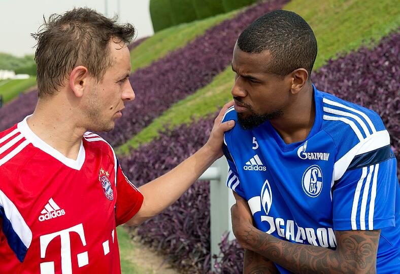 Bilder vom FC Bayern aus dem Trainingslager in Doha.