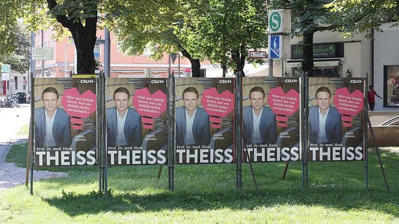 Hans Theiss setzt auf Rosa.