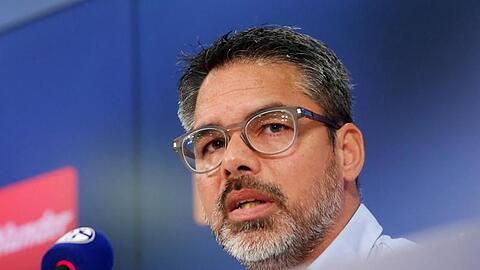 David Wagner stellt sich als neuer Cheftrainer vom FC Schalke 04 vor.