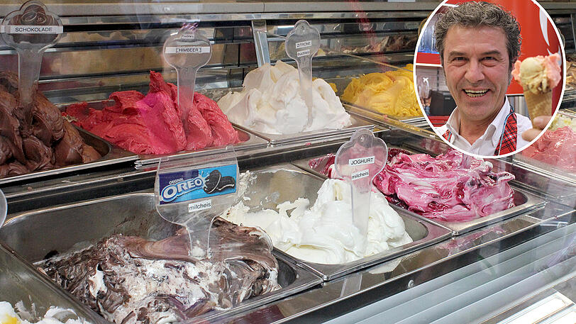Drei Tübinger Eisdielen haben ihren Preis für eine Kugel Eis gleichzeitig auf 1,50 Euro erhöht - nun prüft die Landeskartellbehörde, ob es verbotene Preisabsprachen gab - Enzo Gorza, Inhaber der Eisdiele San Marco, ist einer von ihnen.