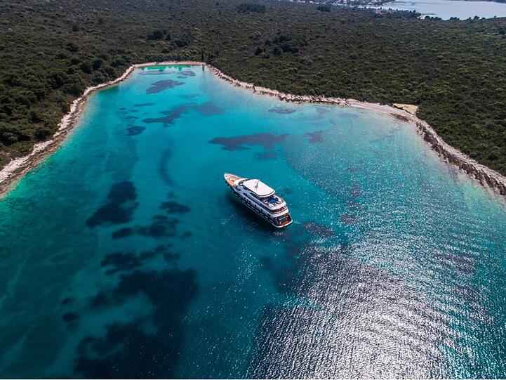 Willkommen an Board der MY SOLARIS: die besten Fotos der Schönen Münchnerin aus Kroatien.