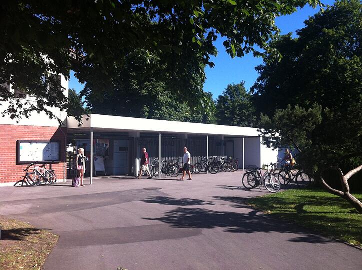 Bei Sonnenschein hat das Schyrenbad in den Sommermonaten eigentlich immer offen.