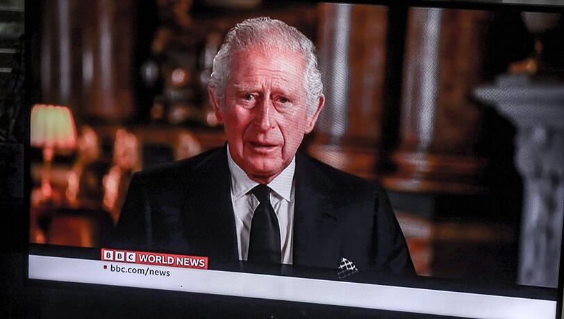 König Charles III. hat seine erste Rede absolviert.