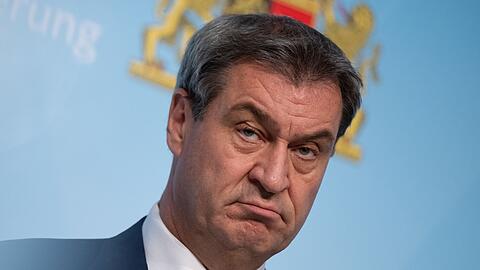 Markus Söder (CSU), Ministerpräsident von Bayern kann mit den Umfragewerten nicht zufrieden sein.