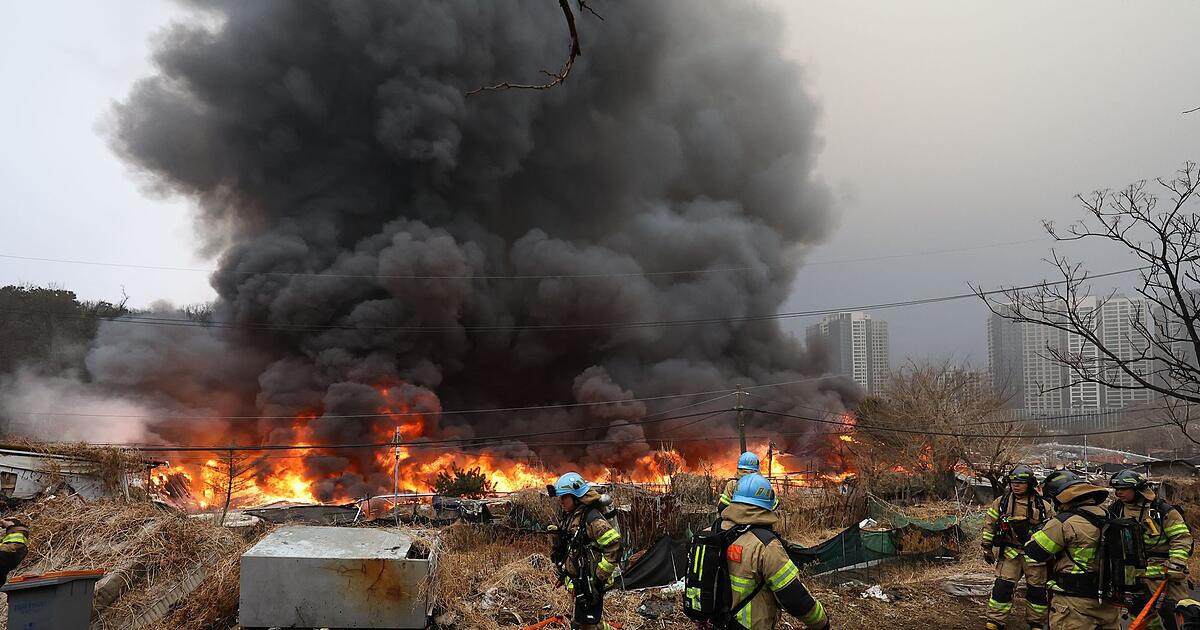 Feuer-in-Seouls-letzter-Barackensiedlung