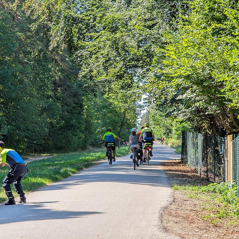 Fahrradschwerpunkt der Polizei im Perlacher Forst