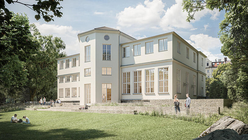 Offener, moderner, heller - und vor allem sichtbarer im Stadtbild. So soll das neue Alpine Museum einmal aussehen.