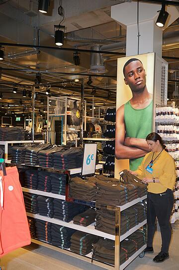 Impressionen aus dem Münchner Primark.