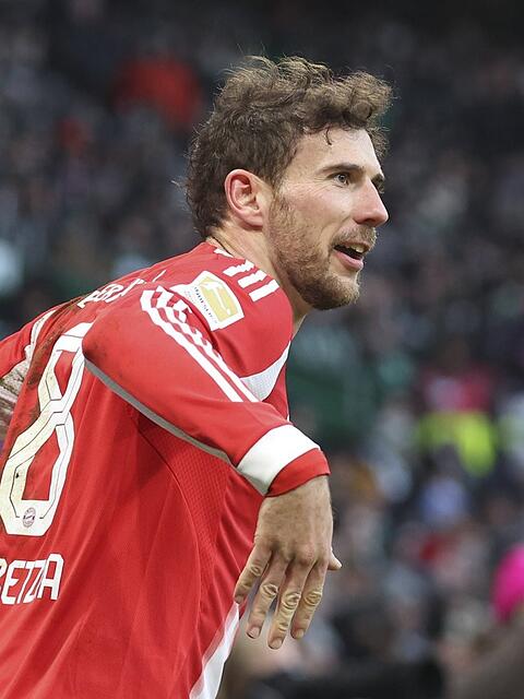 Tor und T&auml;nzchen: Leon Goretzka bejubelt seionen zweiten Saisontreffer auf ganz besondere Weise.