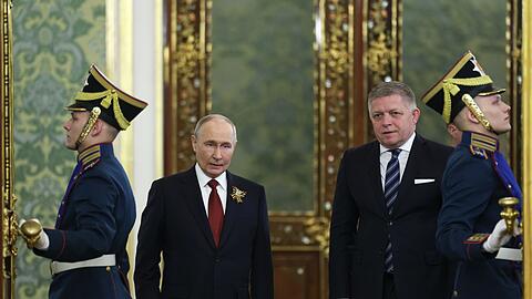 Der slowakische Ministerpr&auml;sident Fico verteidigte seinen Besuch in Moskau.