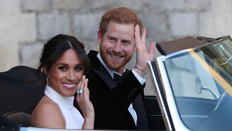Frisch gebackene Eltern: Herzogin Meghan und Prinz Harry.