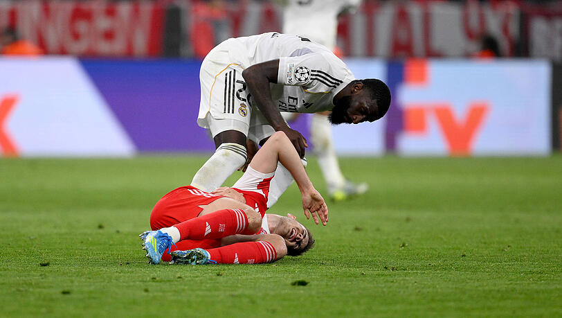 Ihm brannten wohl einmal mehr die Sicherungen durch: Real-Verteidiger Antonio R&uuml;diger.