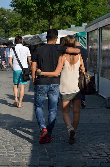 Alcantara beim FC Bayern: Thiago: Hier bummelt er mit Julia durch München - FC Bayern - Abendzeitung München