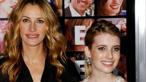 Lang ist's her: Julia (l.) und Emma Roberts 2012 auf dem roten Teppich.