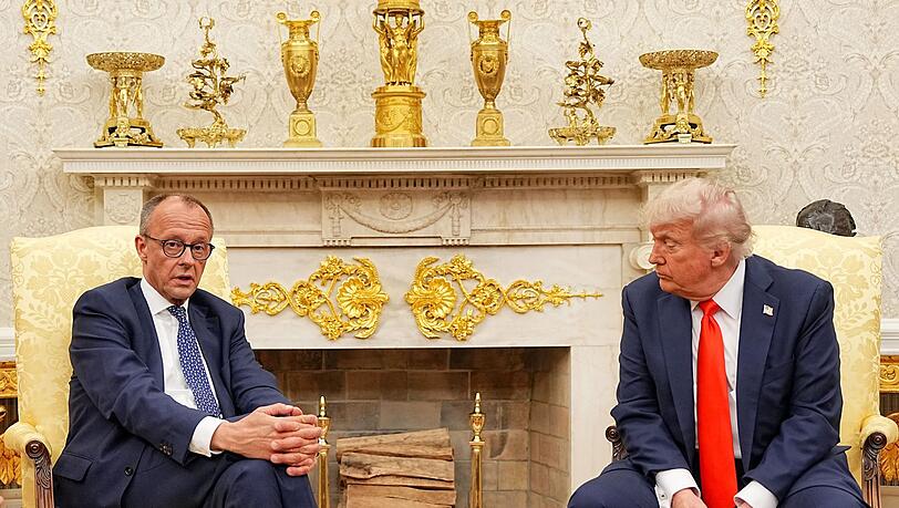 Der Umgang mit der AfD war laut Bundeskanzler Merz kein Thema zwischen ihm und US-Präsident Trump.